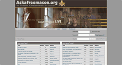 Desktop Screenshot of masonforum.com